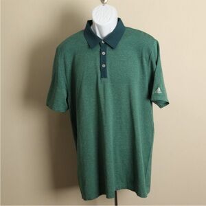 Adidas ClimaCool Men's Golf Polo Athletic Wear Short Sleeve Green M